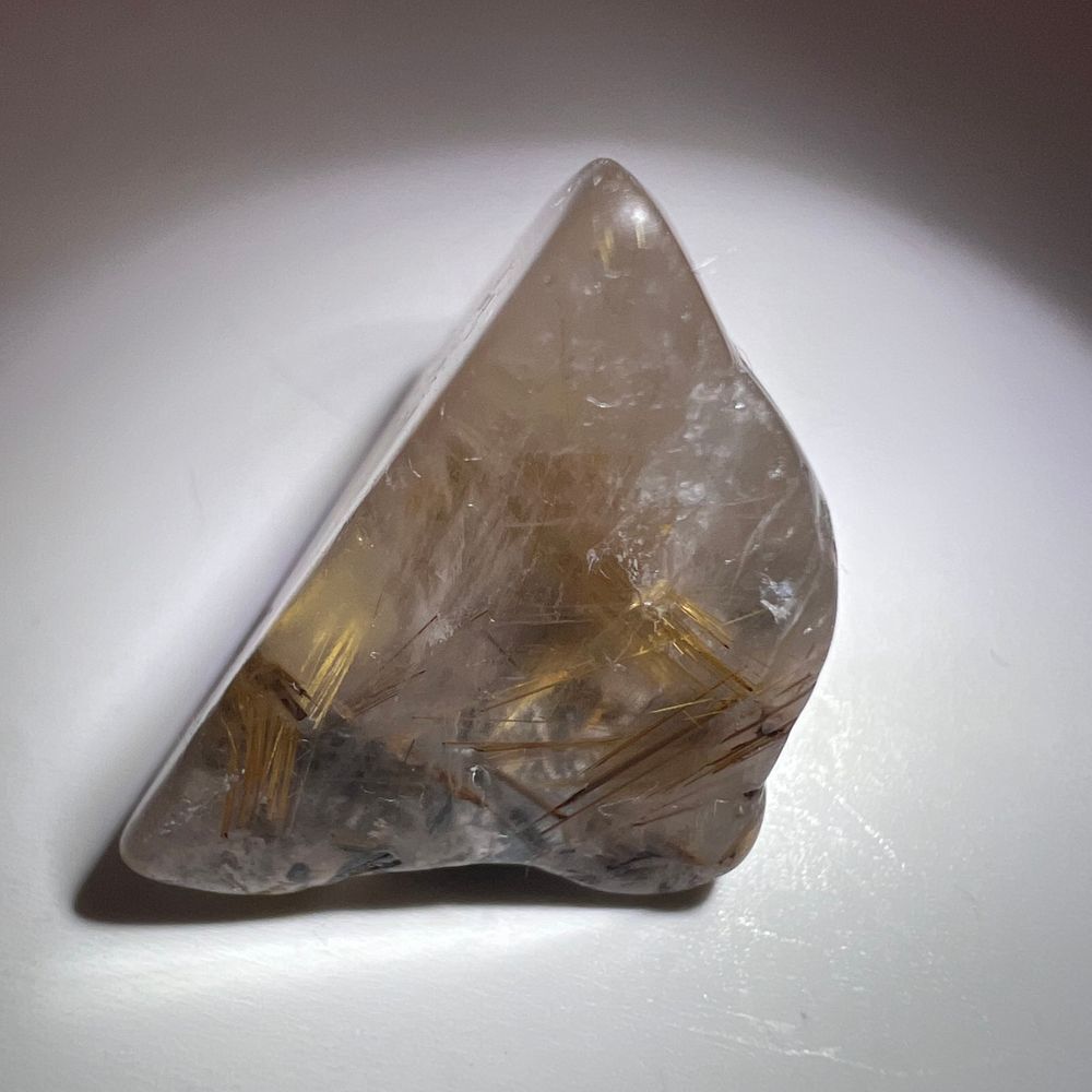 Golden Rutilated‎ Quartz Crystal Freeform - Picture 8 of 12